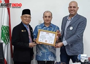 Duta Besar Lebanon Terima Kunjungan Silahturahmi Ketum PPWI dan Presiden First Union