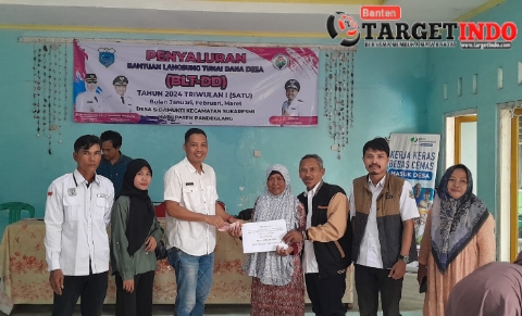 Pemdes Sidamukti Realisasikan Bantuan Langsung Tunai Dana Desa Tahap I 2024