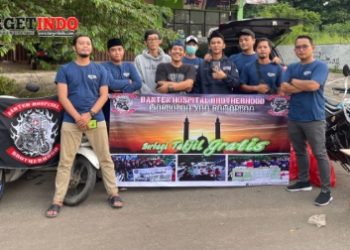 Komunitas Motor Banten Hospital Brotherhood Gelar Pembagian Takjil Gratis