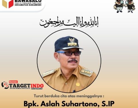 BAWASLU Kecamatan Sukaresmi Sampaikan Turut Berduka Cita Atas Meninggalnya Aslah Suhartono, S.IP