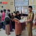 Difasilitasi Pemerintah Desa Tanjungjaya, Badan Pangan Nasional Bagikan Bansos Berupa Beras