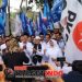 Warga Berbondong-bondong Antarkan Dewi Iing Daftar ke KPU Kabupaten Pandeglang