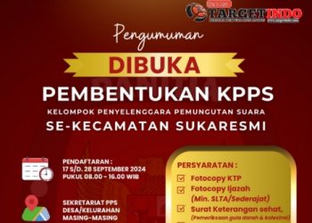 PPK Kecamatan Sukaresmi Resmi Membuka Pendaftaran KPPS Menjelang Pilkada Serentak di Tahun 2024