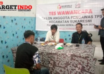 54 Orang Disiapkan Panwaslu Sukaresmi Untuk Mengawasi Pemilihan Kepala Daerah 2024 di Setiap TPS