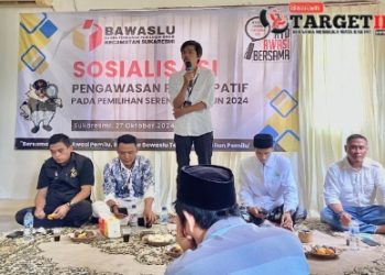 Gelar Sosialisasi Pengawasan, Panwaslu Sukaresmi Ajak Masyarakat Untuk Ikut dalam Pengawasan Pemilu Serentak