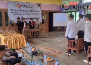 Gelar Pelantikan PTPS se Kecamatan Sukaresmi, Bawaslu Kecamatan Siapkan 54 Orang
