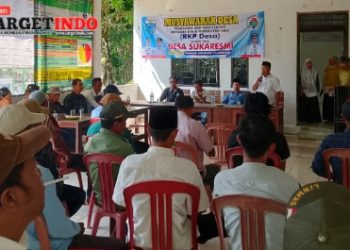 ‎Dihadiri Sekretaris Camat, RKP Desa Sukaresmi Digelar di Aula dan Berjalan Lancar