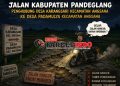 Masuk 5 Besar Pringkat Dalam Pilkada 2024 Kemarin, Wilayah Kecamatan Angsana Jalan Rusak Tanpa PJU
