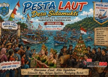 Nelayan di Desa Sidamukti Akan Menggelar Festival Bahari Nusantara Tasyakuran Laut Sidamukti 2026