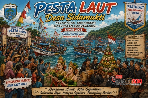 Nelayan di Desa Sidamukti Akan Menggelar Festival Bahari Nusantara Tasyakuran Laut Sidamukti 2026