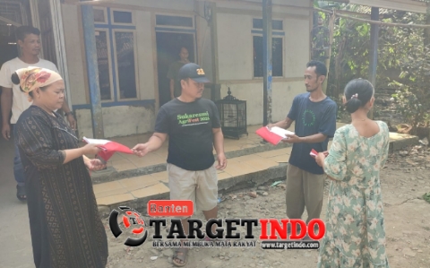 Diapresiasi Karang Taruna Kecamatan, Kades Sukaresmi Ajak Warga Desanya Mengibarkan Bendera Merah Putih