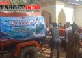 BPBD dan Anggota DPRD Pandeglang Salurkan Bantuan Air Bersih di Kecamatan Sukaresmi