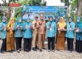 Dorong Ketahanan Pangan dari Rumah disampaikan Tinawati Andra Soni dalam Rangka Kegiatan Panen Jagung