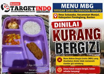 Komposisi Menu Siswa Dipertanyakan, Layakkah Dapur MBG di Sukasaba Beroperasi?