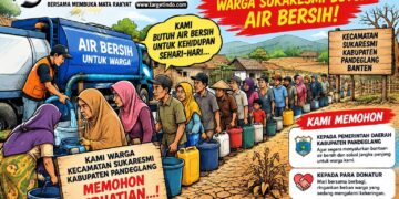 Kekeringan di Wilayah Kecamatan Sukaresmi Tak Kunjung Usai, Wargapun Berharap Kembali Adanya Pasokan Air Bersih